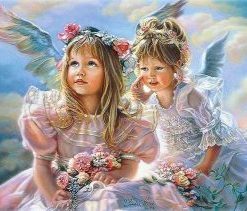 Angel Girls Paint By Numbers