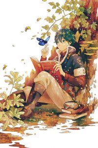 Boy Under The Tree - Cartoon and Animation Painting By Numbers