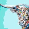 Rampart Cow - Animals Painting By Numbers