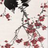 Magpies Plum Flower - Birds Painting By Numbers