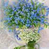 Lily Of the Valley Flowers -  Flowers Painting By Numbers