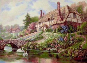 Countryside House Paint By Numbers