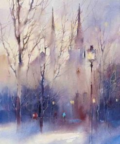 Mist in Moscow - Cities Painting By Numbers