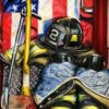 Fireman Costume Paint By Numbers