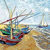 Fishing Boats Paint By Numbers