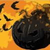 Halloween Pumpkin paint by numbers