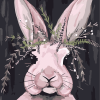 Long Ears Bunny paint by numbers