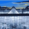 Louvre Museum Paris paint by numbers