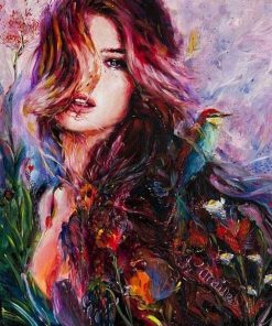 Red Hair Girl - People Painting By Numbers