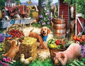 Farm Animals - Animals Painting By Numbers