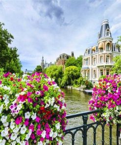 Bridges in Amsterdam - Cities Painting By Numbers