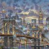 New York Night Lights - Cities Painting By Numbers