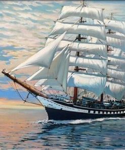 Sailing Ship Paint By Numbers