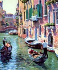 Venice Landscape Paint By Numbers