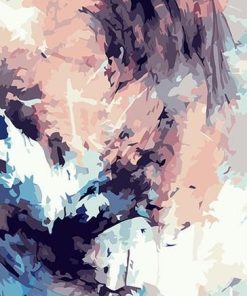 Abstract Modern Scenery - Abstract Painting By Numbers
