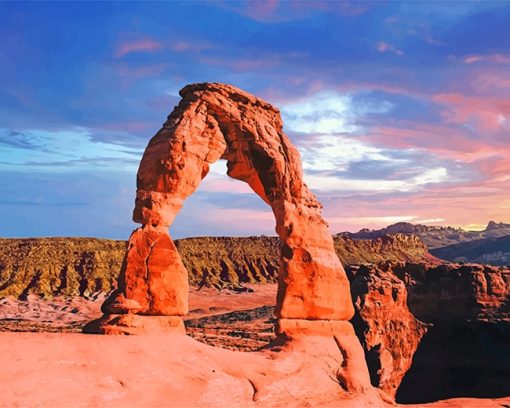 Arches National Park Paint By Numbers