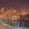 Boccadasse Beach Genova Italy Paint By Numbers