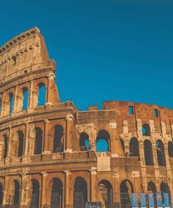 Colosseum Rome Italy Paint By Numbers