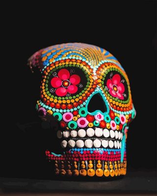 Day of the Dead Paint By Numbers