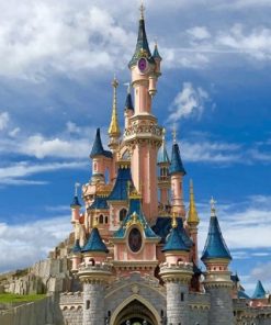 Disney Land France Paint By Numbers