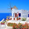 Greece Island Santorini Paint By Numbers