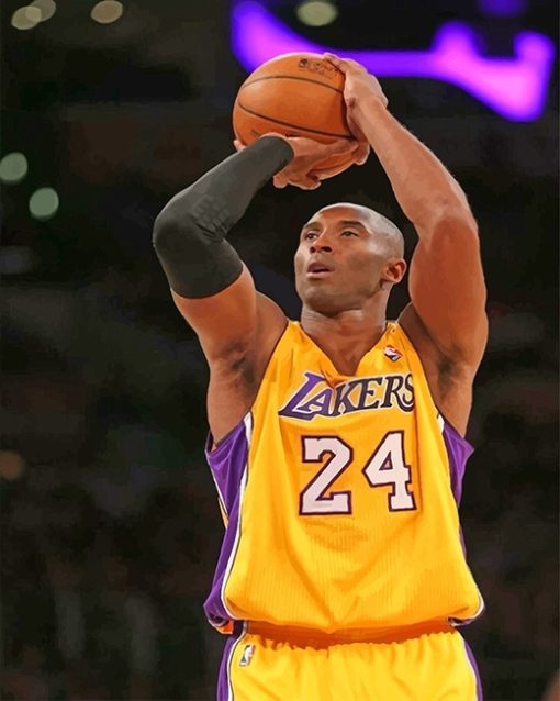 Irreplaceable Kobe Bryant Paint By Numbers