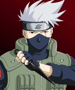 Kakashi Hatake Naruto Paint By Numbers