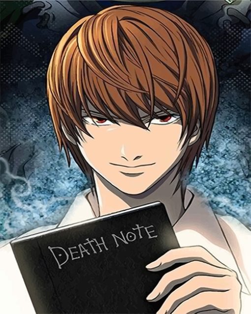 Light Yagami Death Note Paint By Numbers