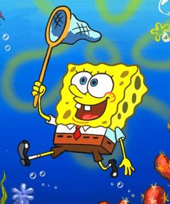 Spongebob Squarepants Cartoon Paint By Numbers