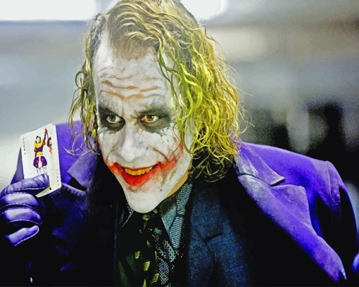 The Dark Knight Joker Paint By Numbers