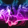 Abstract Colorful Smoke Paint By Numbers