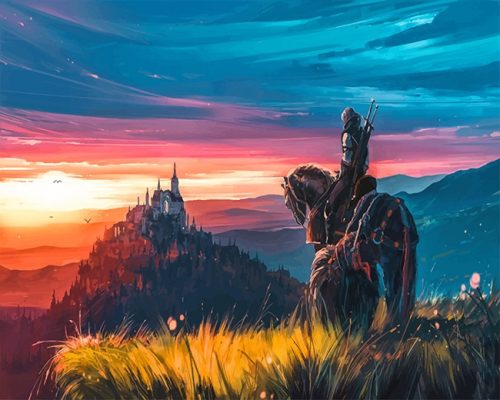 Aenami The Witcher Paint By Numbers