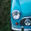 Blue Classic Car Close Up Paint By Numbers