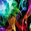 Colorful Light Smoke Paint By Numbers