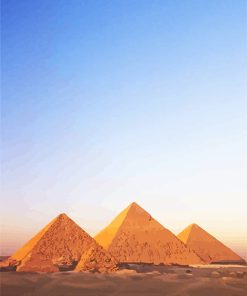 Egypt Pyramids Landscape Paint By Numbers