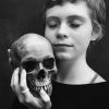 Girl With Skull Photography Paint By Numbers