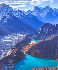 Gokyo Lakes Trek Paint By Numbers