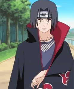 Itachi Uchiha Paint By Numbers