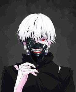 Kaneki Tokyo Ghoul Paint By Numbers