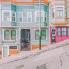 San Francisco Steep Streets Paint By Numbers