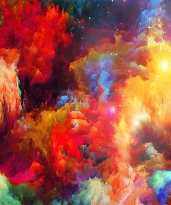 Space Amazing Nebula Paint By Numbers