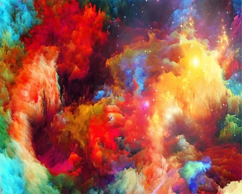 Space Amazing Nebula Paint By Numbers