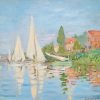 Claude Monet Regatta At Argenteuil Paint By Numbers