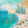 Claude Monet The Beach And the Falaise Paint By Numbers