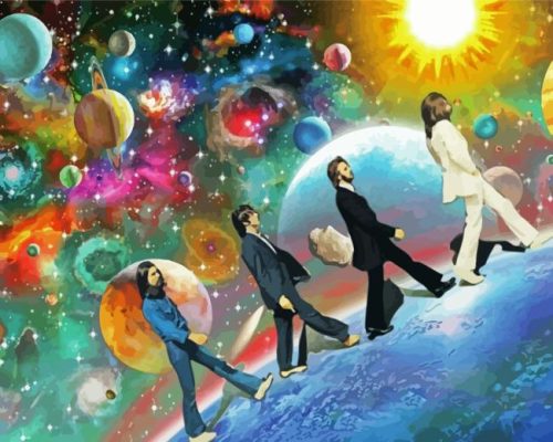 The Galaxy Beatles Paint By Numbers