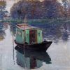 Claude Monet The Studio Boat Paint By Numbers