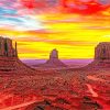 Monument Valley Arizona Paint By Numbers