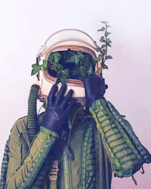 Astronaut paint by numbers