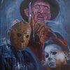 Freddy Krueger Mic Hael Myers Paint by numbers