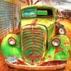 Green Farm Truck paint by numbers